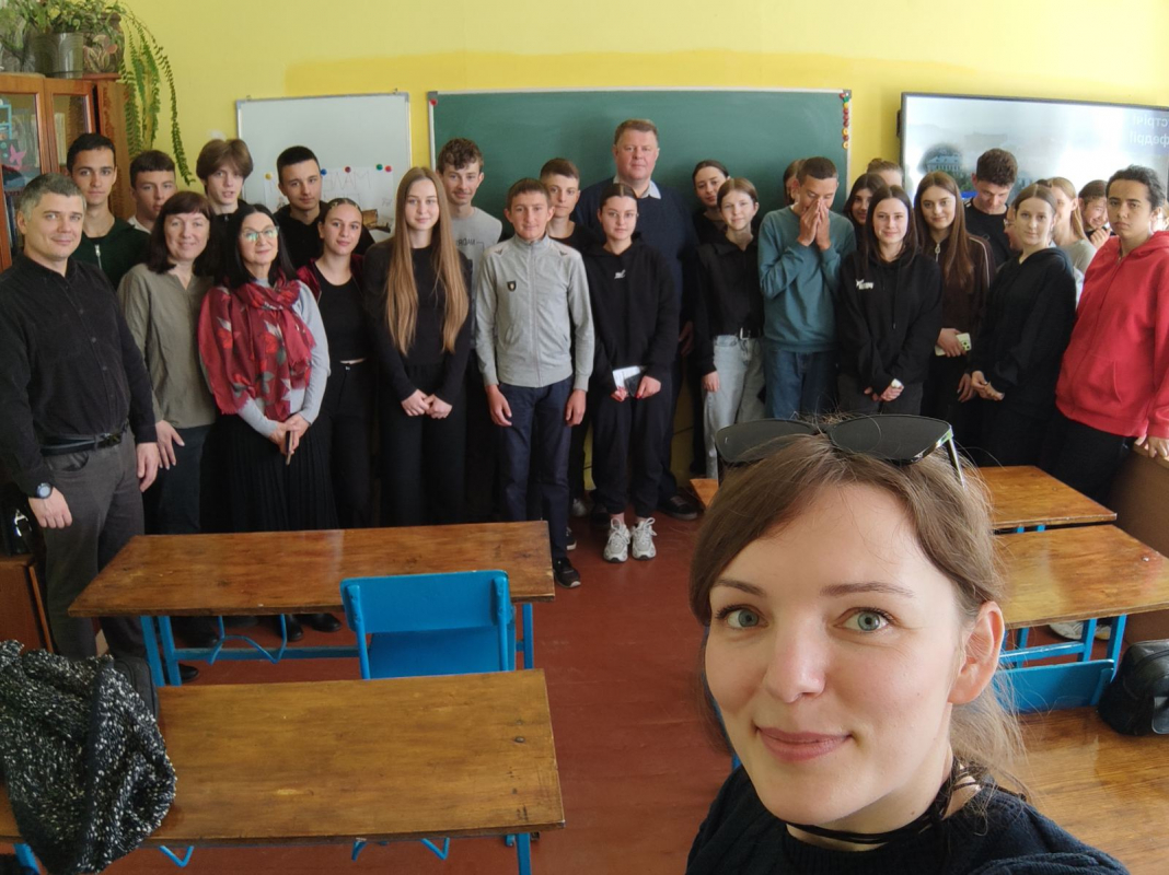 Фото з профорієнтаційного заходу