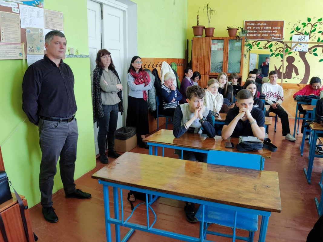 Фото з профорієнтаційного заходу