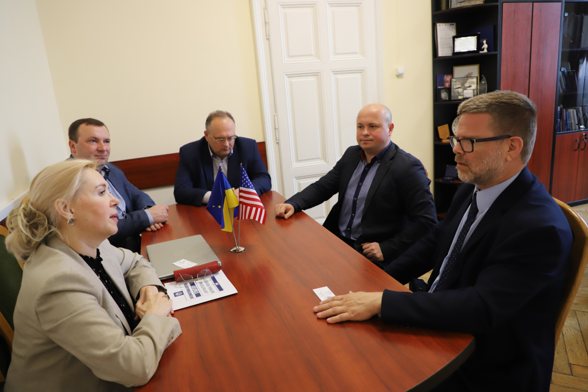 Фото з відвідин Львівської політехніки