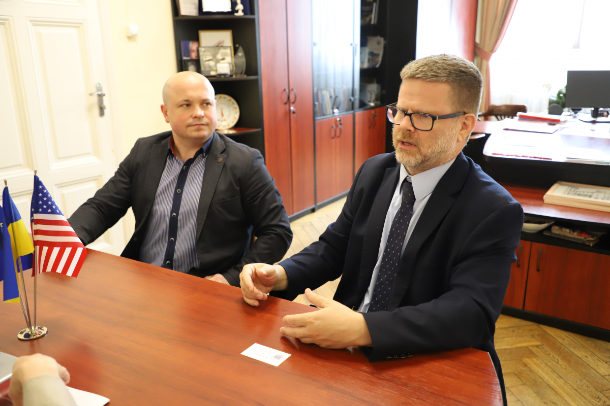 Фото з відвідин Львівської політехніки