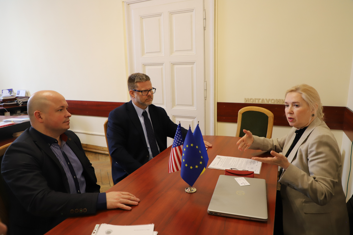 Фото з відвідин Львівської політехніки