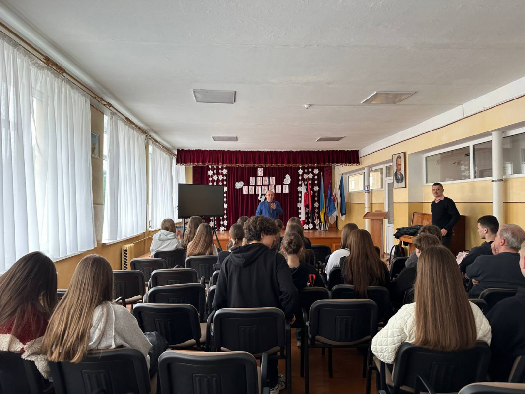 Фото з профорієнтаційного заходу