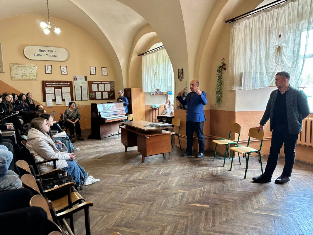 Фото з профорієнтаційного заходу