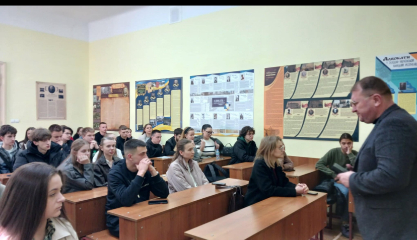 Фото із зустрічі у Львівській політехніці