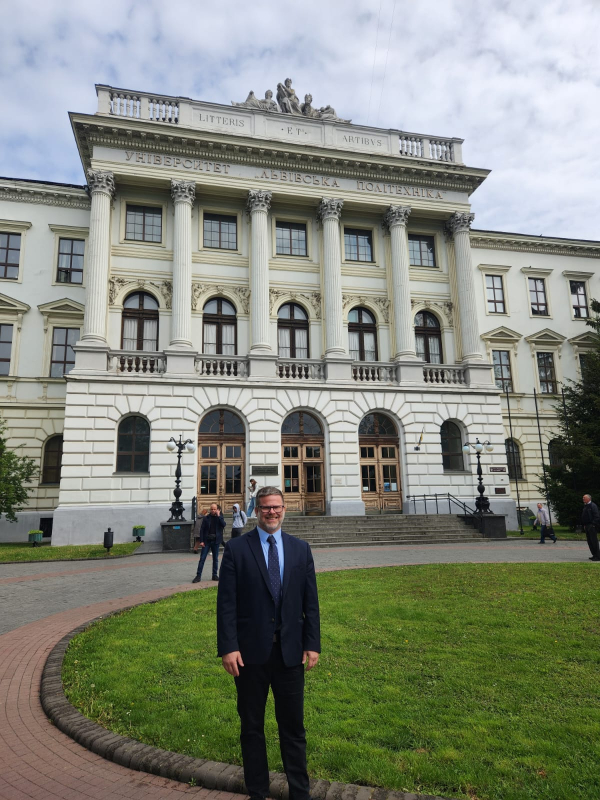 Фото з відвідин Львівської політехніки