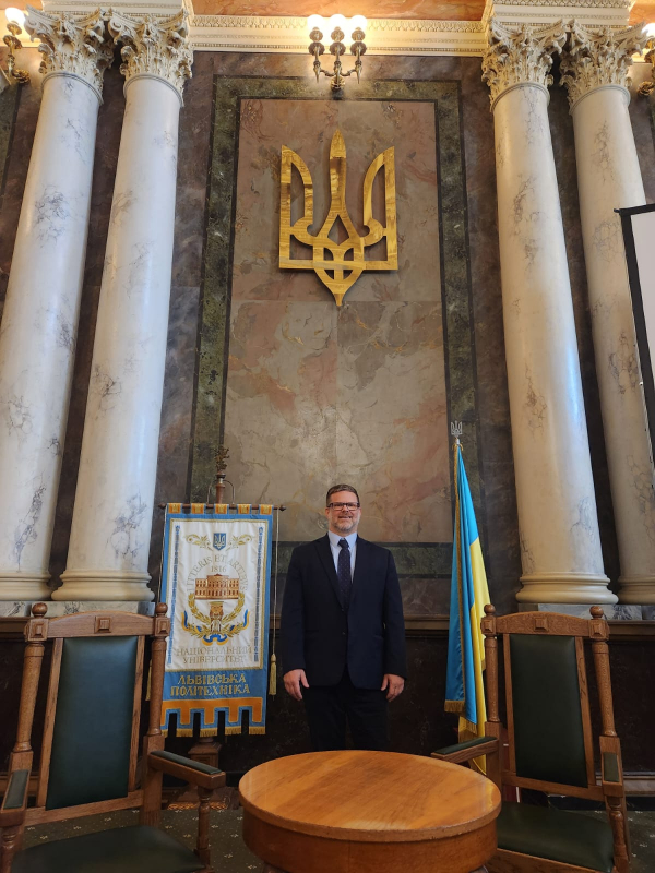 Фото з відвідин Львівської політехніки