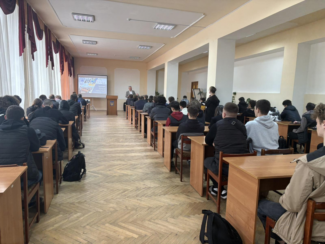 Фото з профорієнтаційного заходу