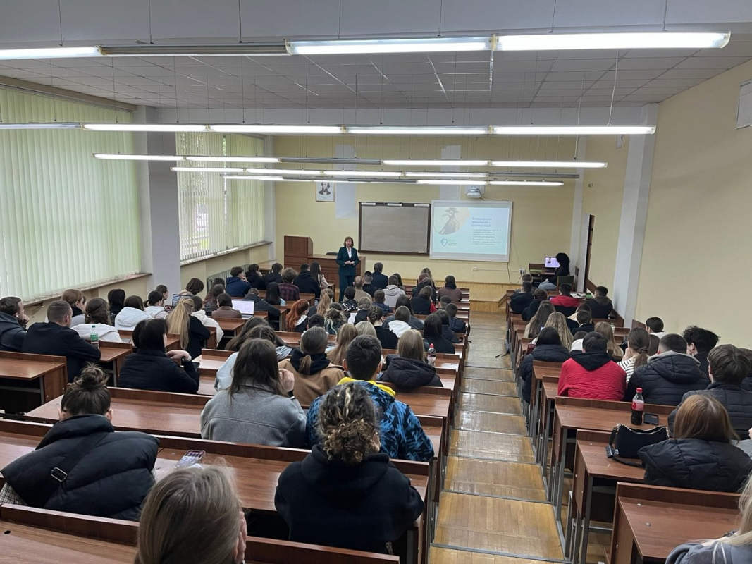 Фото із зустрічі у Львівській політехніці