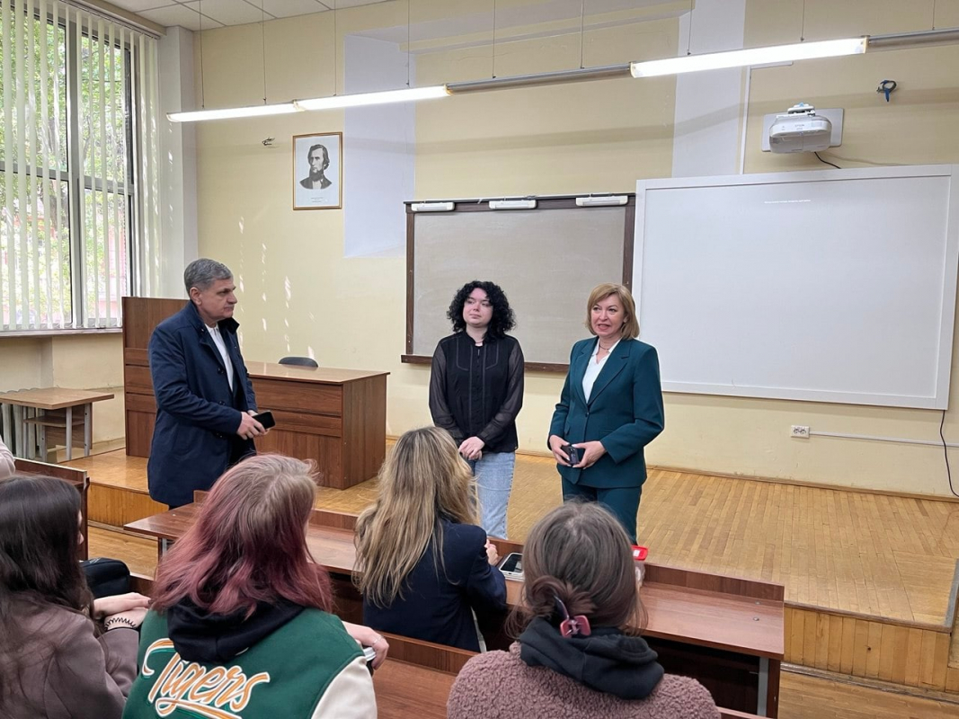 Фото із зустрічі у Львівській політехніці