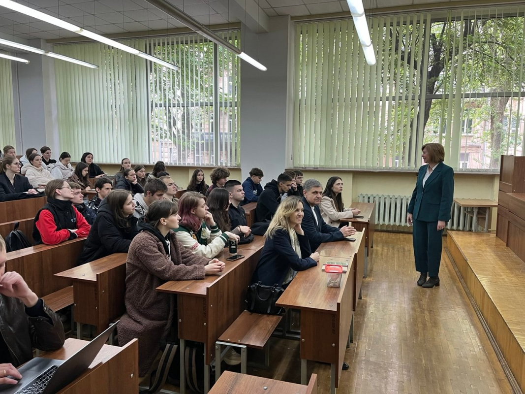 Фото із зустрічі у Львівській політехніці