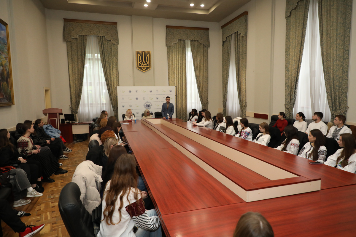 Фото із зустрічі у Львівській політехніці