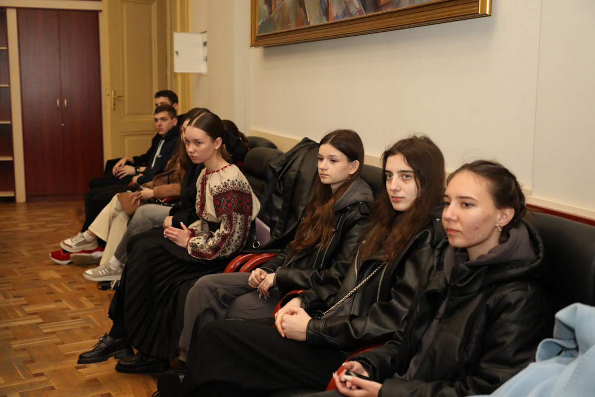 Фото із зустрічі у Львівській політехніці