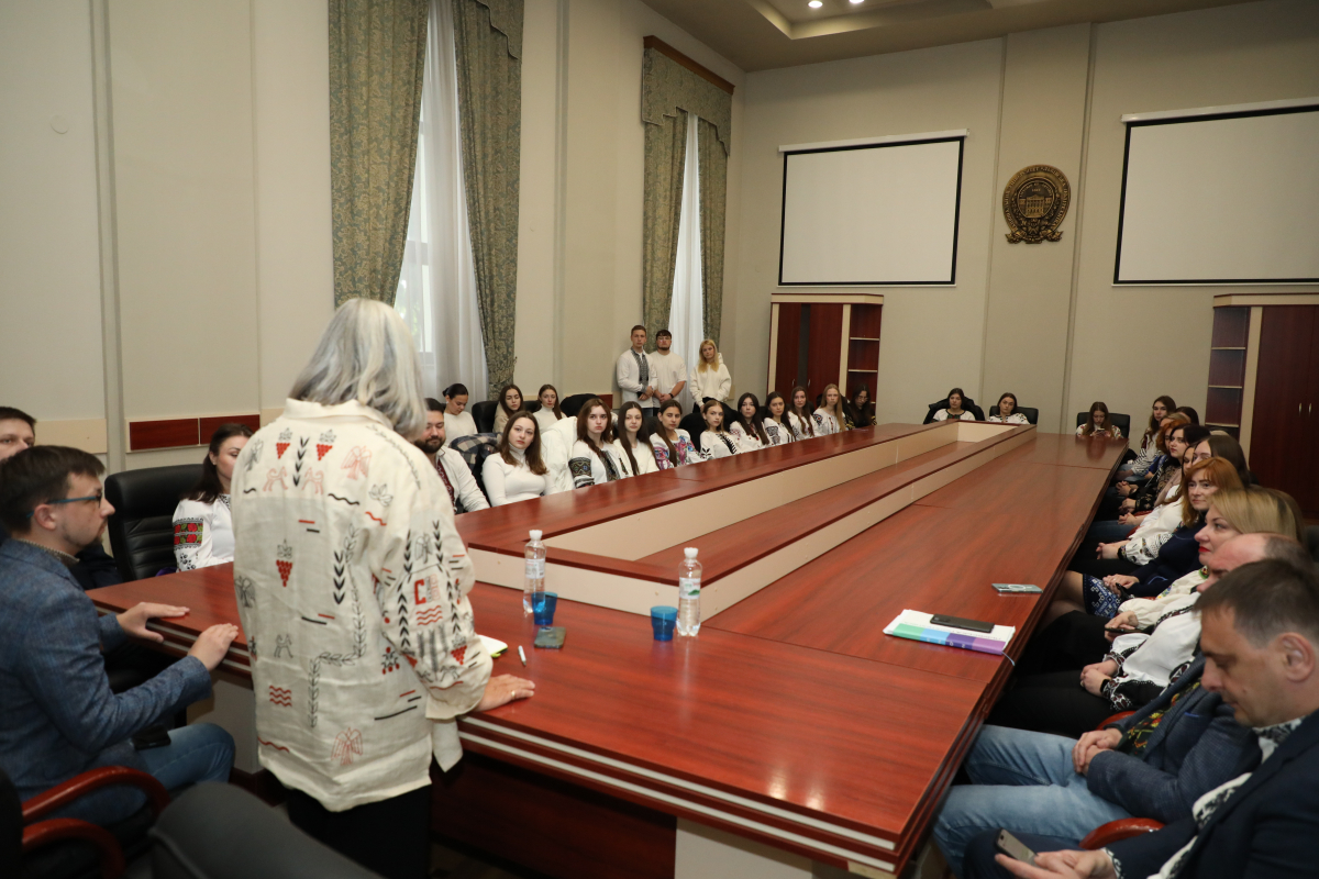 Фото із зустрічі у Львівській політехніці