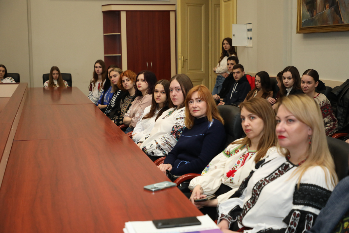 Фото із зустрічі у Львівській політехніці