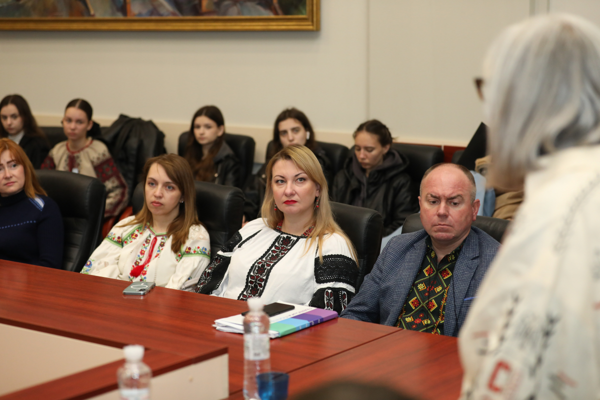 Фото із зустрічі у Львівській політехніці