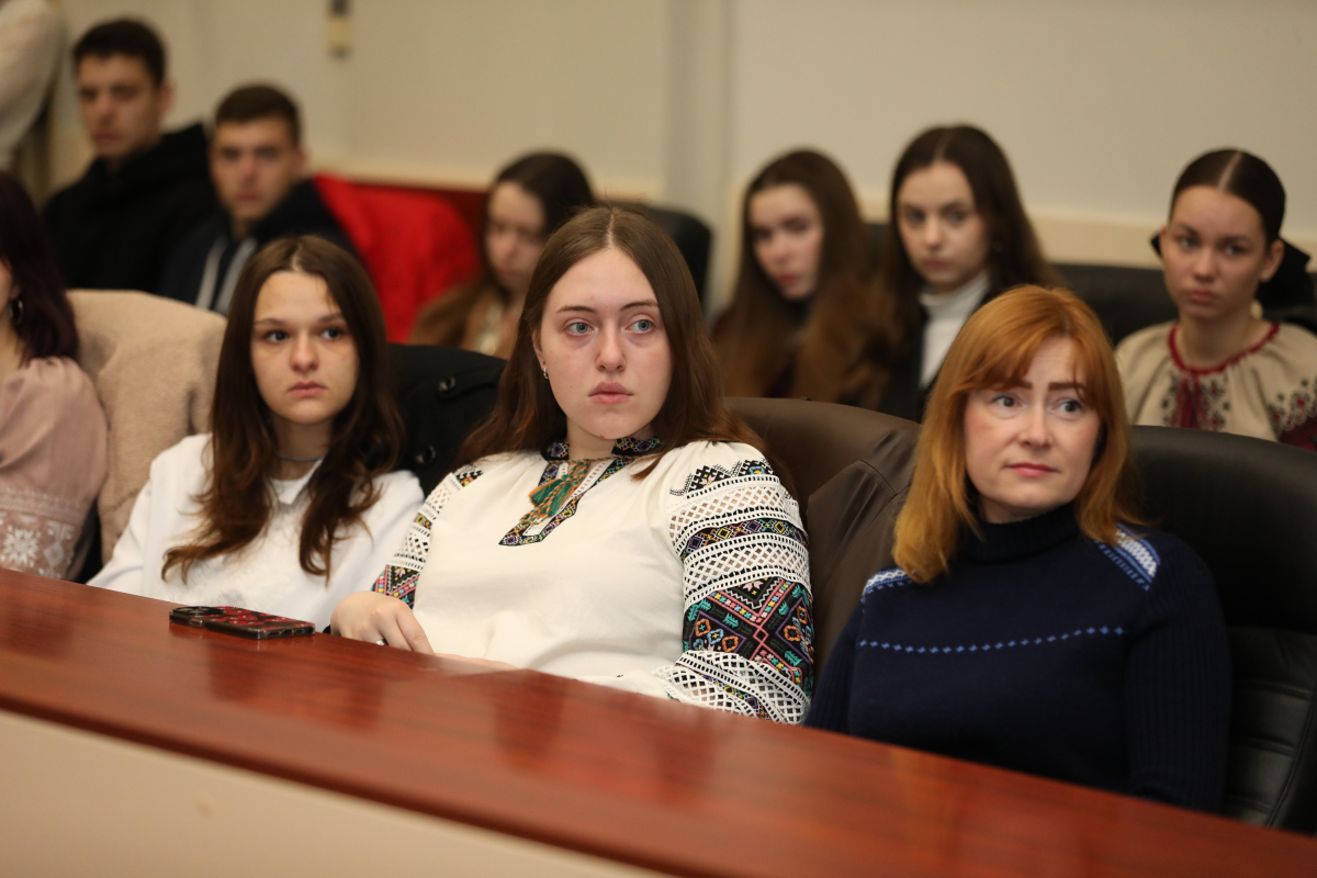 Фото із зустрічі у Львівській політехніці