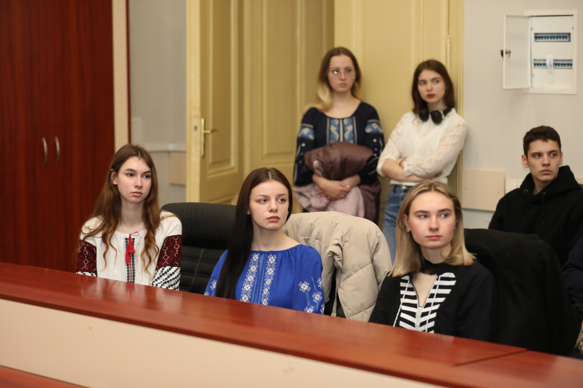 Фото із зустрічі у Львівській політехніці