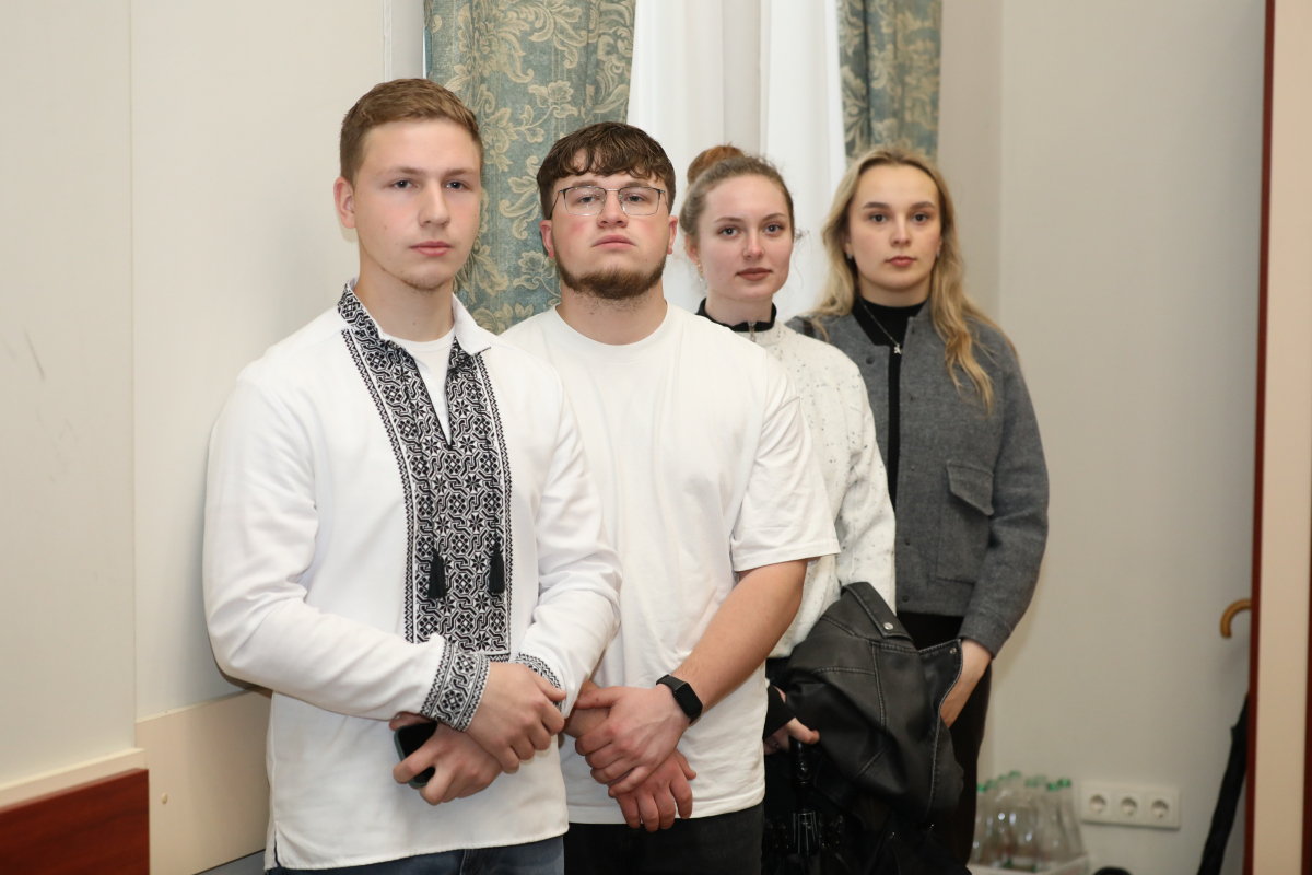 Фото із зустрічі у Львівській політехніці