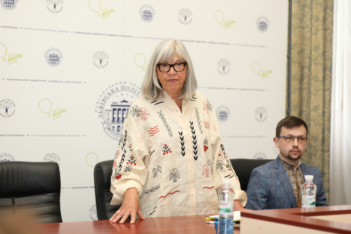 Фото із зустрічі у Львівській політехніці