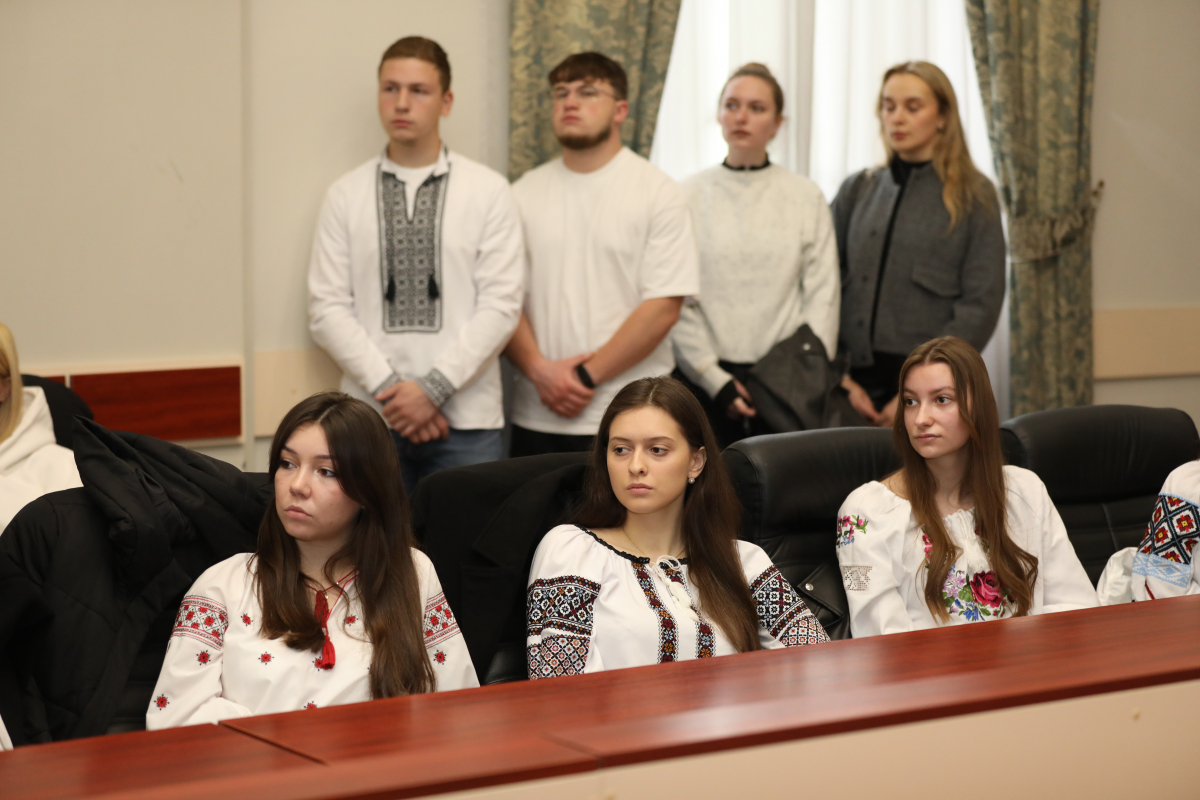 Фото із зустрічі у Львівській політехніці