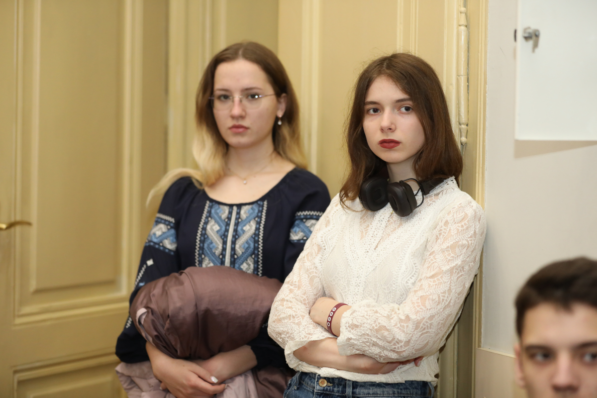 Фото із зустрічі у Львівській політехніці