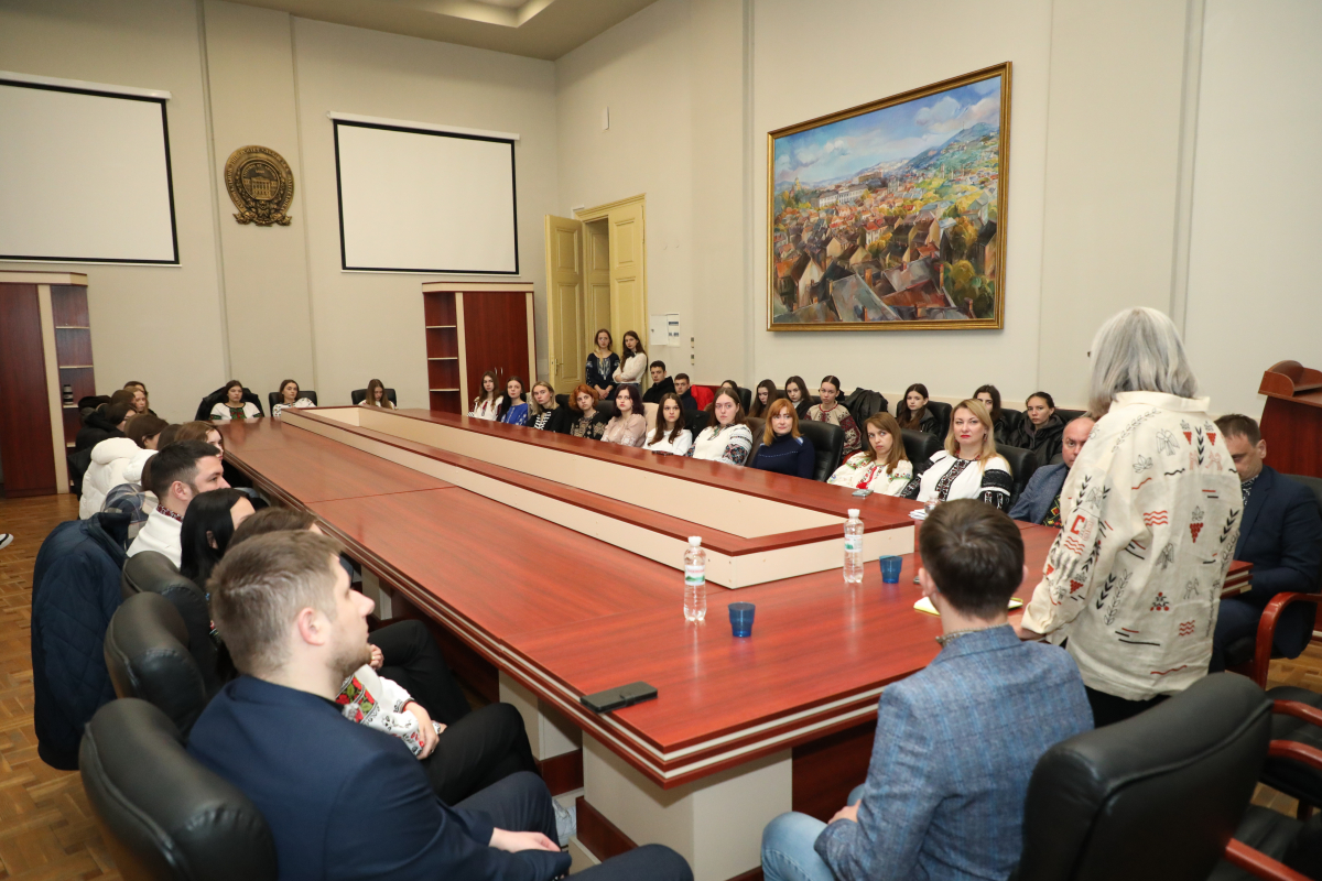 Фото із зустрічі у Львівській політехніці