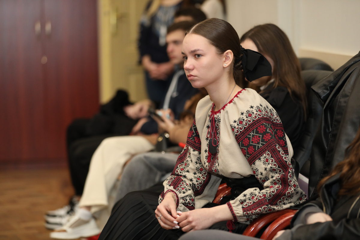 Фото із зустрічі у Львівській політехніці