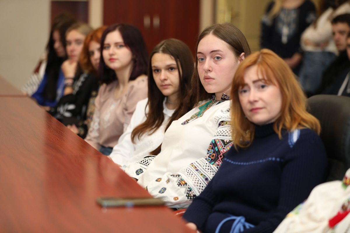 Фото із зустрічі у Львівській політехніці