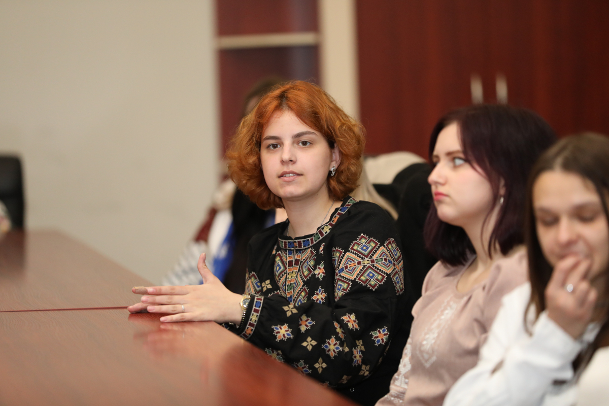 Фото із зустрічі у Львівській політехніці