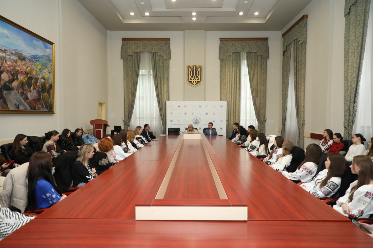 Фото із зустрічі у Львівській політехніці