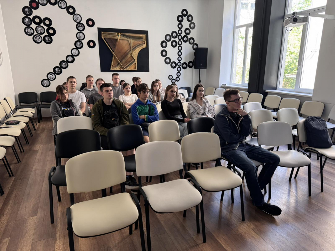 Фото з профорієнтаційного заходу