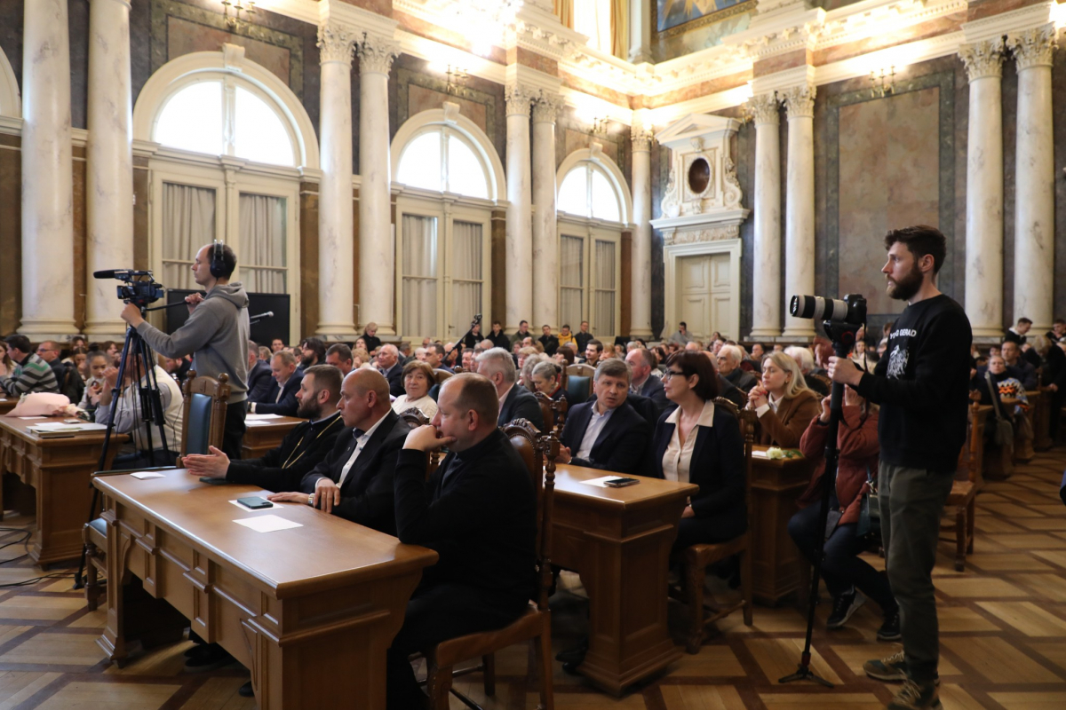 Фото із зустрічі у Львівській політехніці