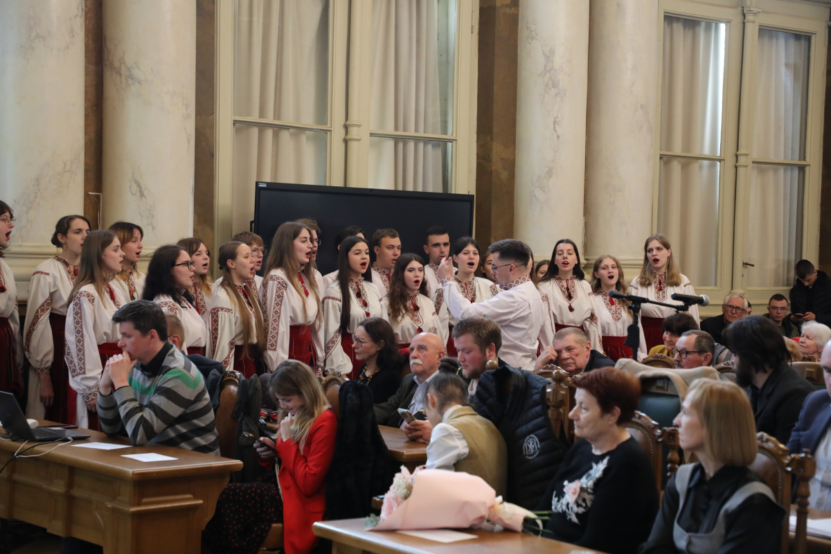 Фото із зустрічі у Львівській політехніці