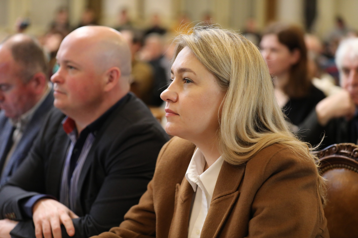 Фото із зустрічі у Львівській політехніці