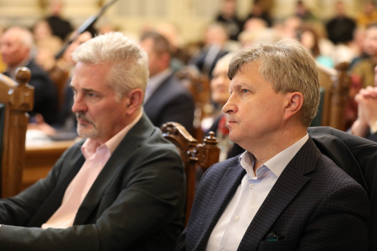 Фото із зустрічі у Львівській політехніці