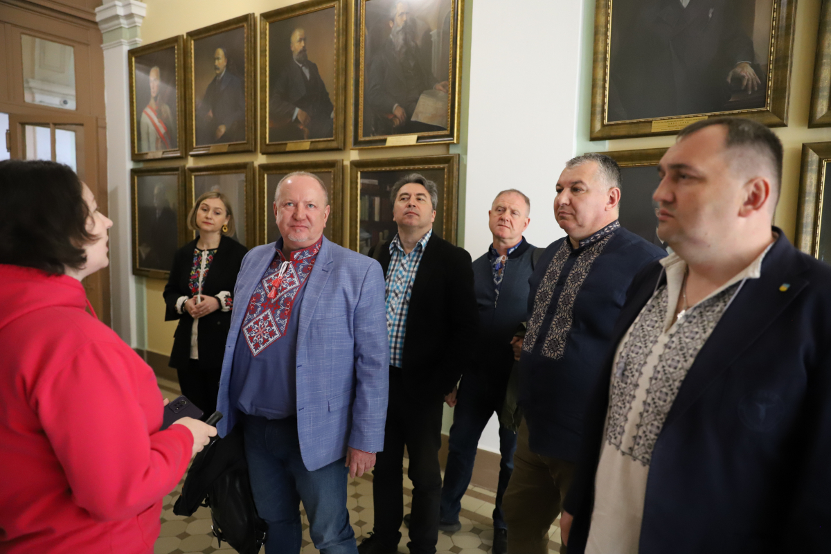 Фото із зустрічі у Львівській політехніці