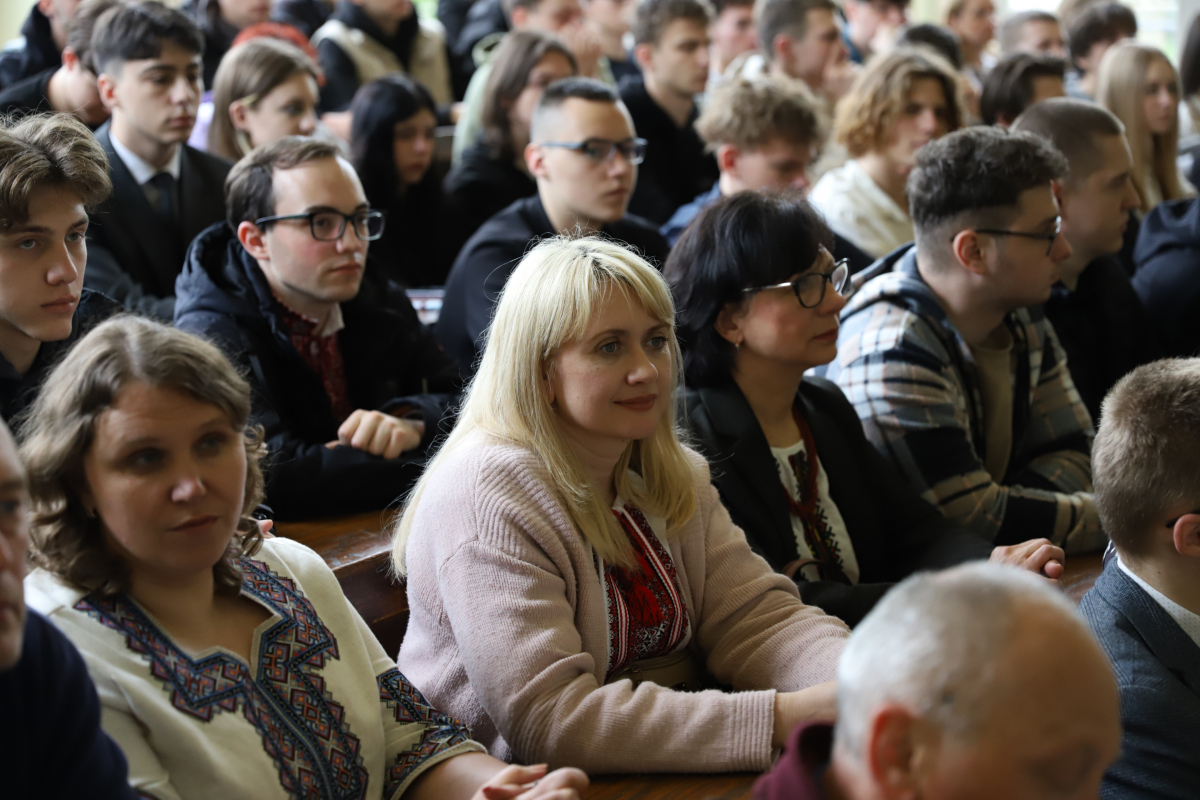 Фото із зустрічі у Львівській політехніці