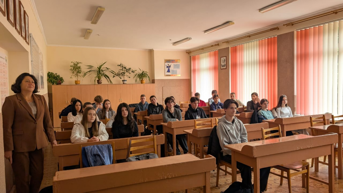 Фото з профорієнтаційного заходу