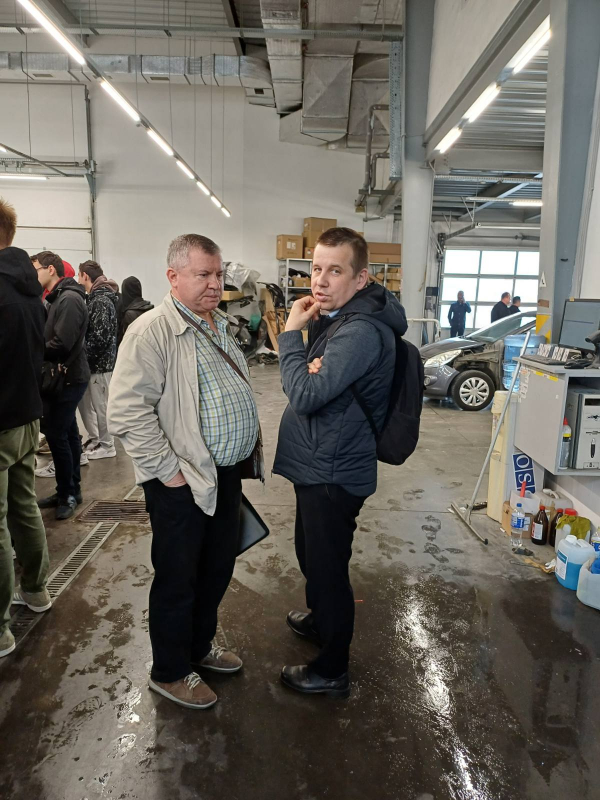 Фото з відвідин підприємства