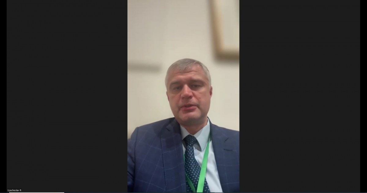 Скріншот з онлайн-заходу