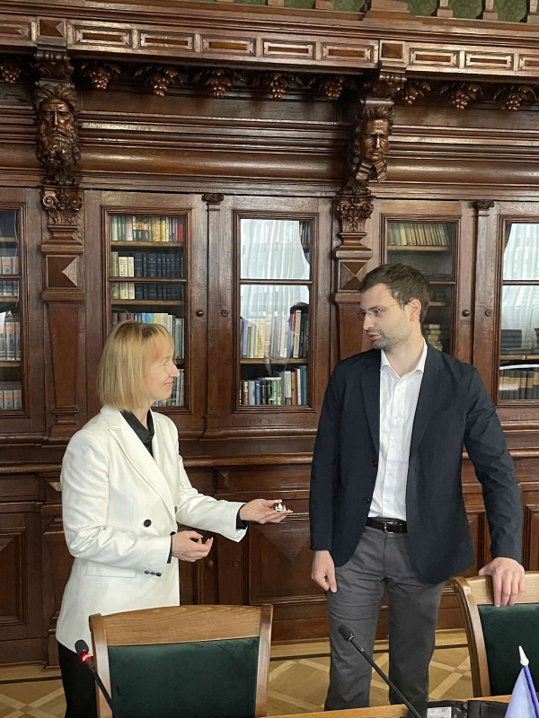 Фото із зустрічі у Львівській політехніці