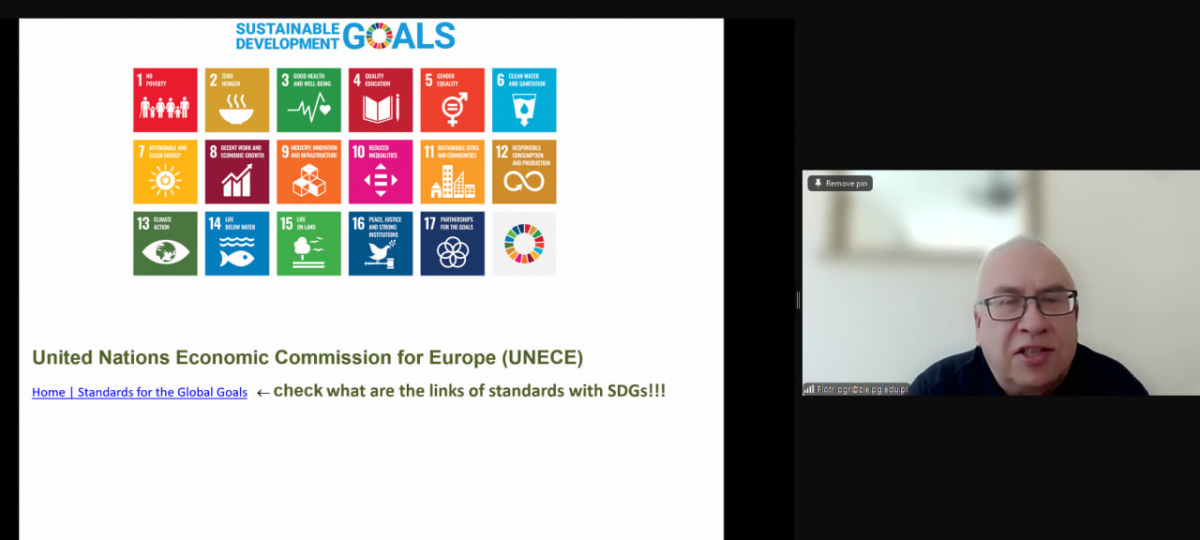 Скріншот з онлайн-лекції