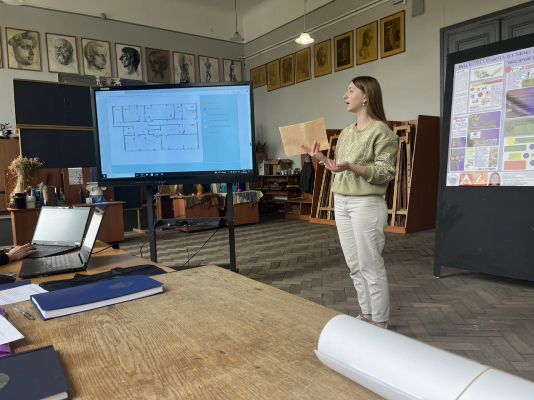 Фото із захисту робіт