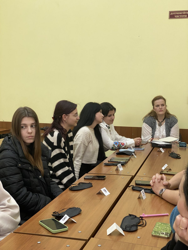 Фото із засідання гуртка