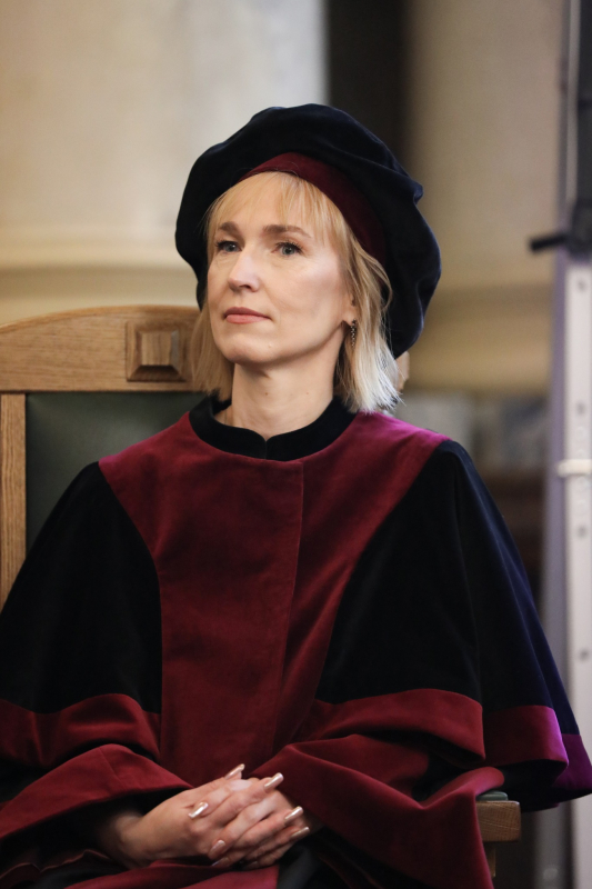 Фото з інавгурації ректорки Львівської політехніки