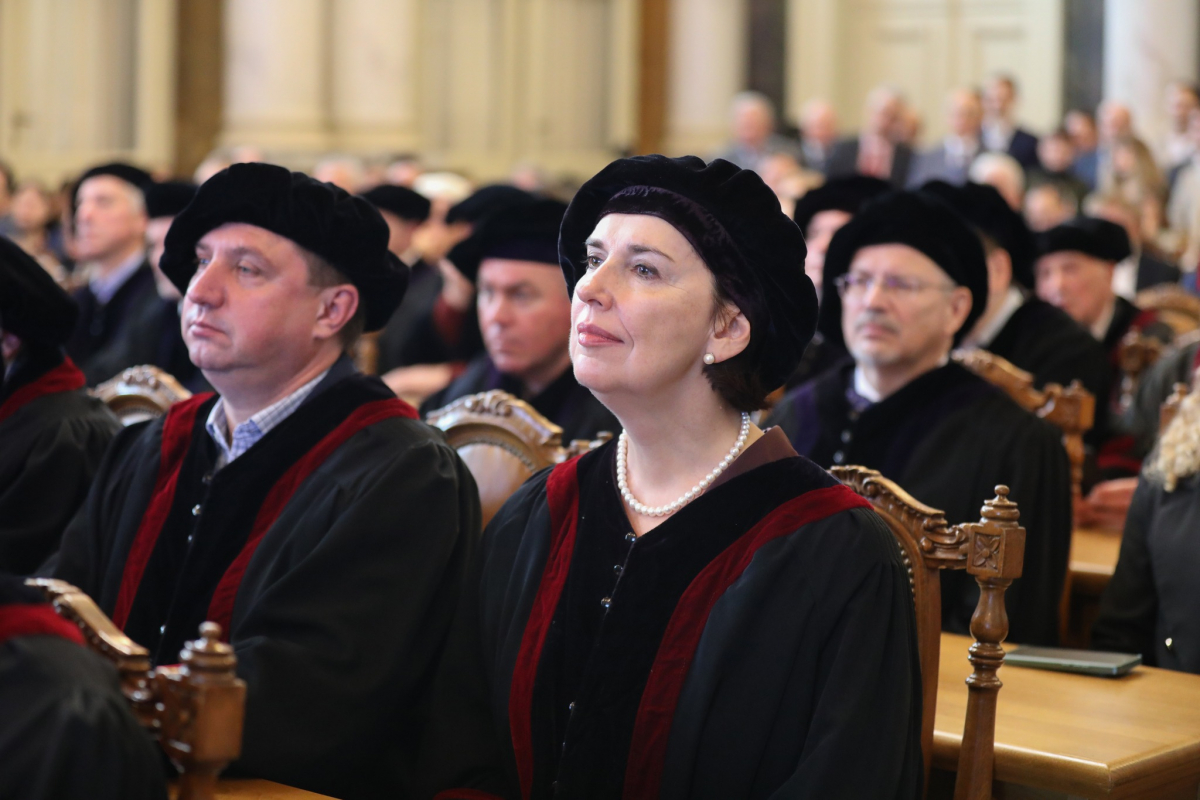 Фото з інавгурації ректорки Львівської політехніки