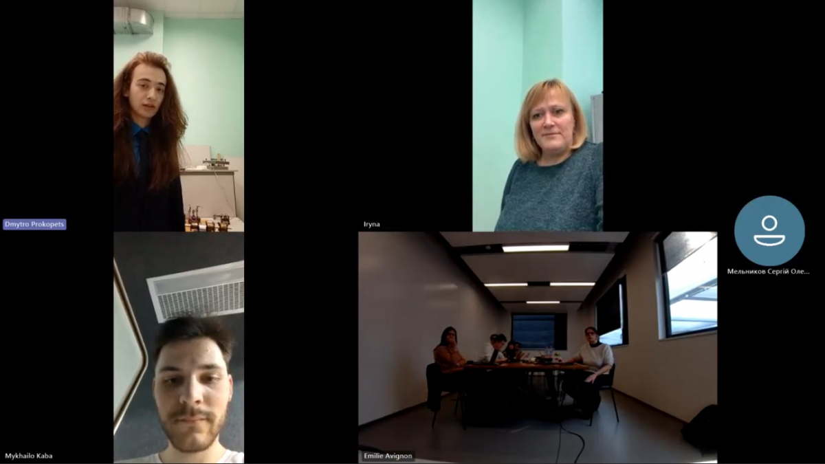 Скріншот з онлайн-заходу