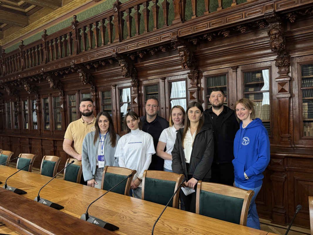 Фото із зустрічі у Львівській політехніці
