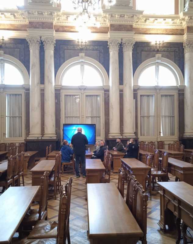 Фото із зустрічі у Львівській політехніці