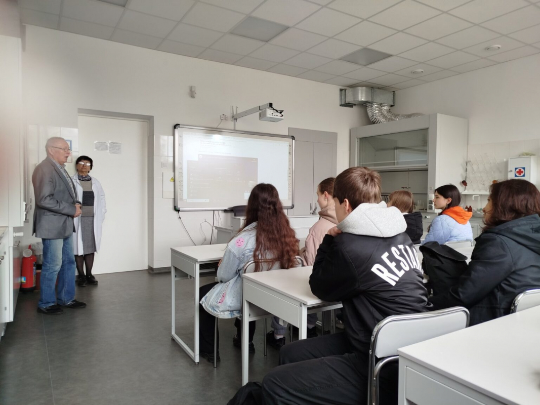 Фото з відвідин кафедри